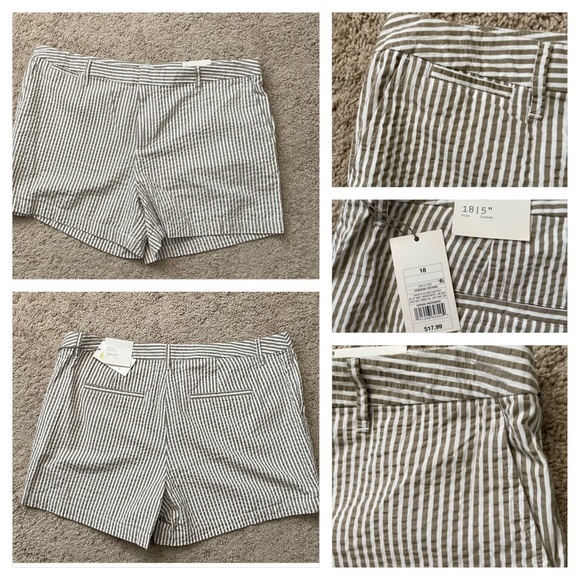 a new day Pants - 🎯SOLD‼️A New Day seersucker chino shorts-18